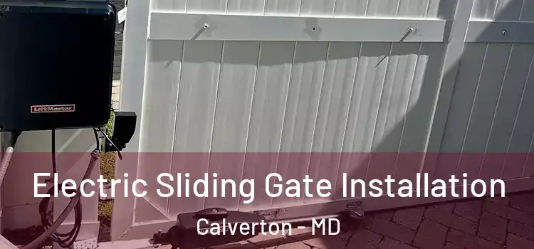  Electric Sliding Gate Installation Calverton - MD