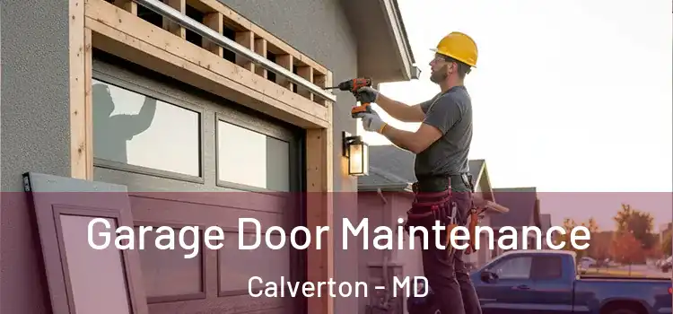 Garage Door Maintenance Calverton - MD