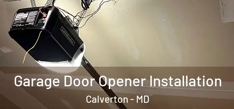  Garage Door Opener Installation Calverton - MD
