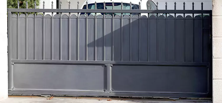 Metal Driveway Gate Installation Calverton